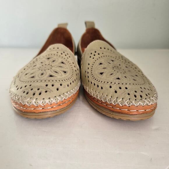 SPRING STEP INGRID Shoes Womens 7.5-8 Olive Green Comfort Casual Minimalist Boho - Picture 4 of 9